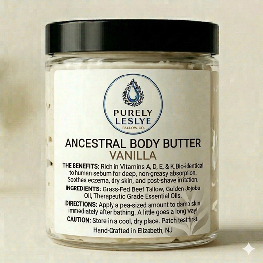Beef Tallow Bodybutter Vanilla