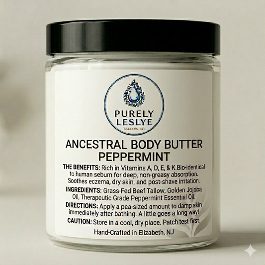 Beef Tallow Bodybutter Peppermint